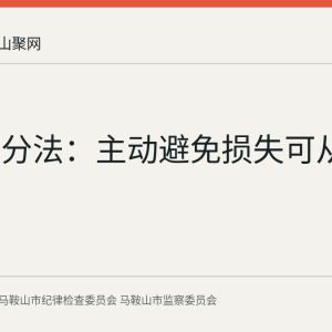 政务处分法：主动避免损失可从轻处理