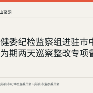 驻市卫健委纪检监察组进驻市中医院开展为期两天巡察整改专项督查