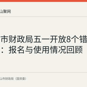 马鞍山市财政局五一开放8个错时共享车位：报名与使用情况回顾