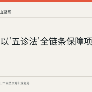 马鞍山以'五诊法'全链条保障项目落地