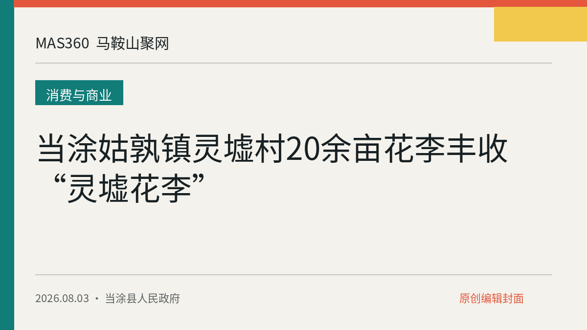 当涂姑孰镇灵墟村20余亩花李丰收 “灵墟花李”
