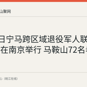 7月24日宁马跨区域退役军人联合招聘会在南京举行 马鞍山72名老兵报名