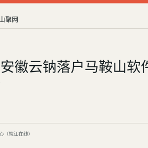 回顾：安徽云钠落户马鞍山软件园一年余